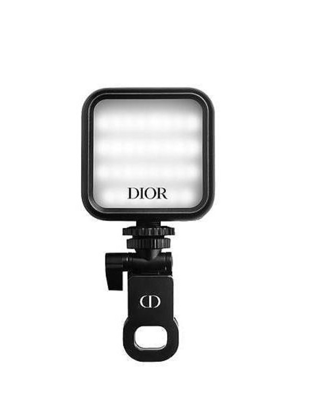 Dior Portable LED Clip-On Selfie Light in Black. BNIB.